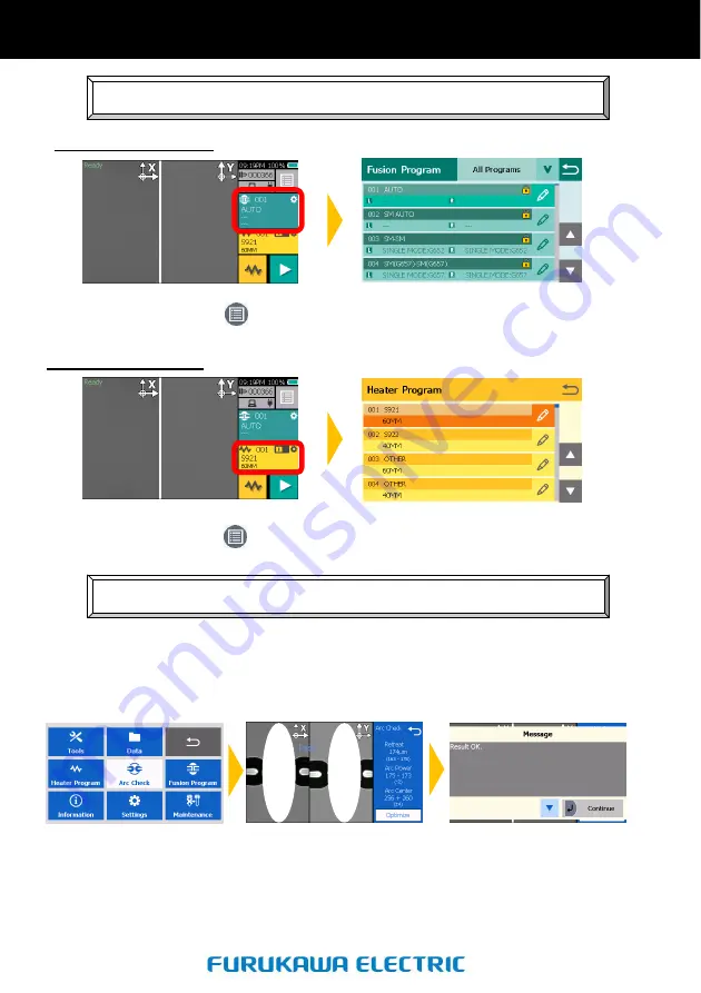 Furukawa electric S179A Quick Reference Manual Download Page 2