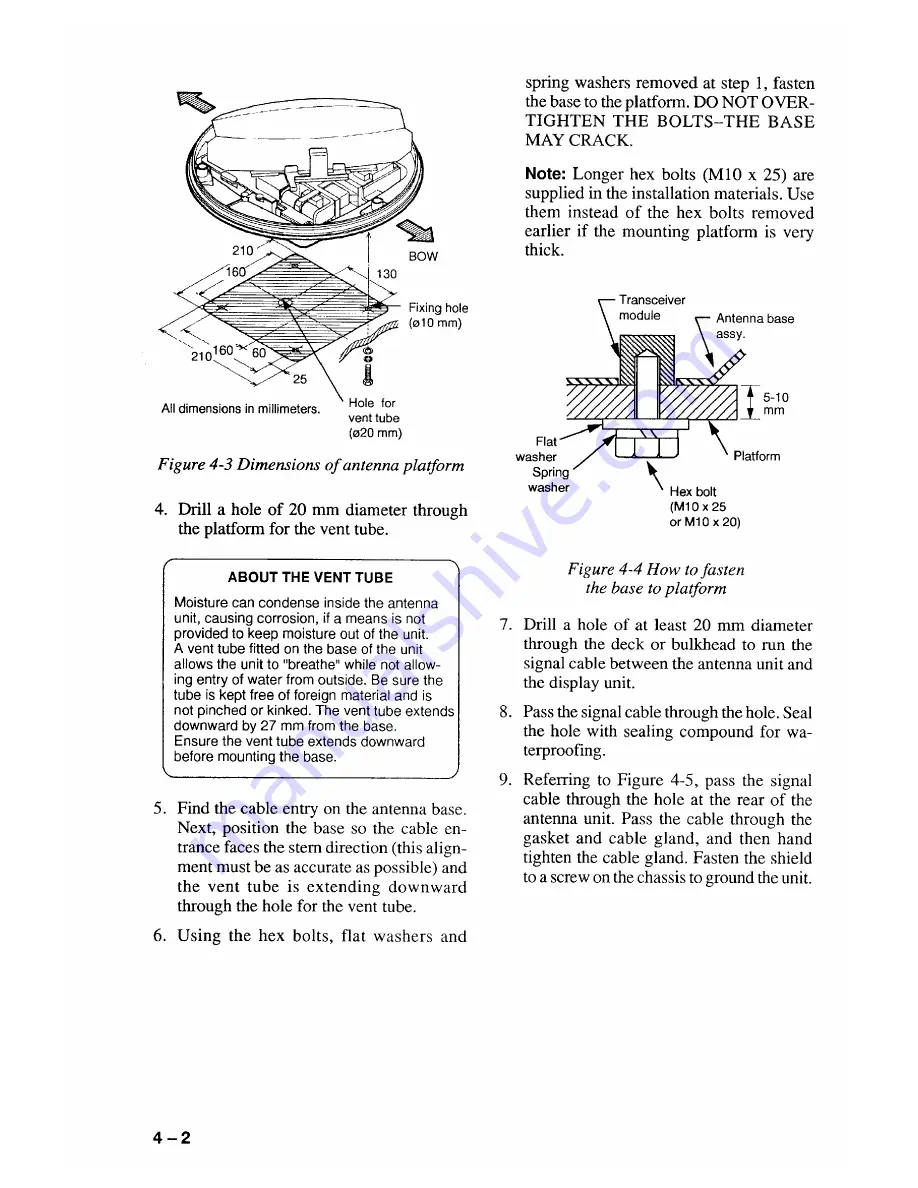 Furuno 1621 MARK-2 Operator'S Manual Download Page 36