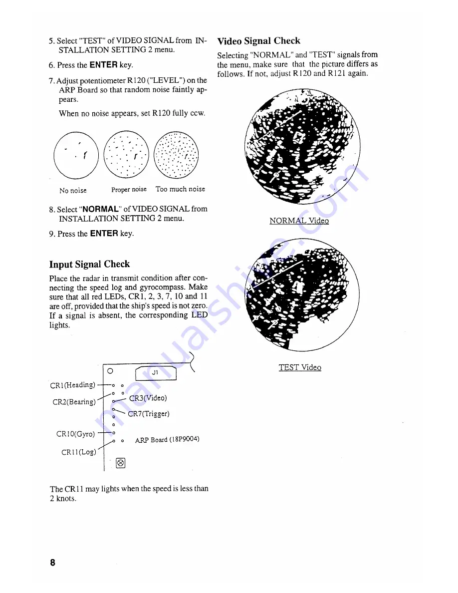 Furuno Auto Plotter ARP15 Скачать руководство пользователя страница 12