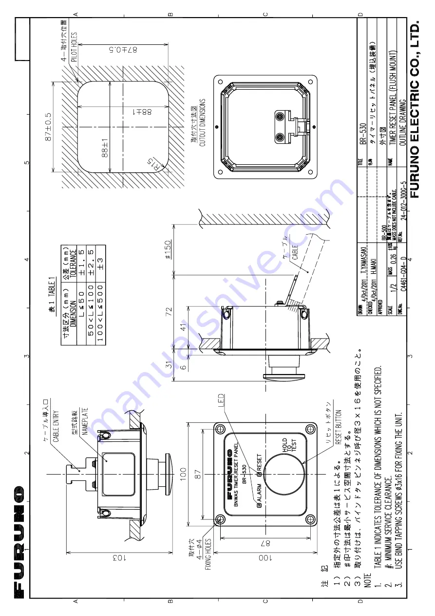 Furuno BR-500 Operator'S Manual Download Page 75