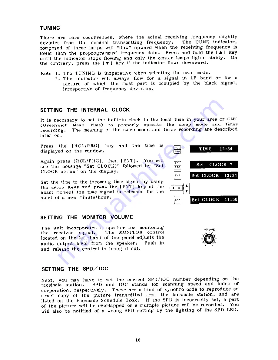 Furuno DFAX FAX-208/A/N Скачать руководство пользователя страница 19