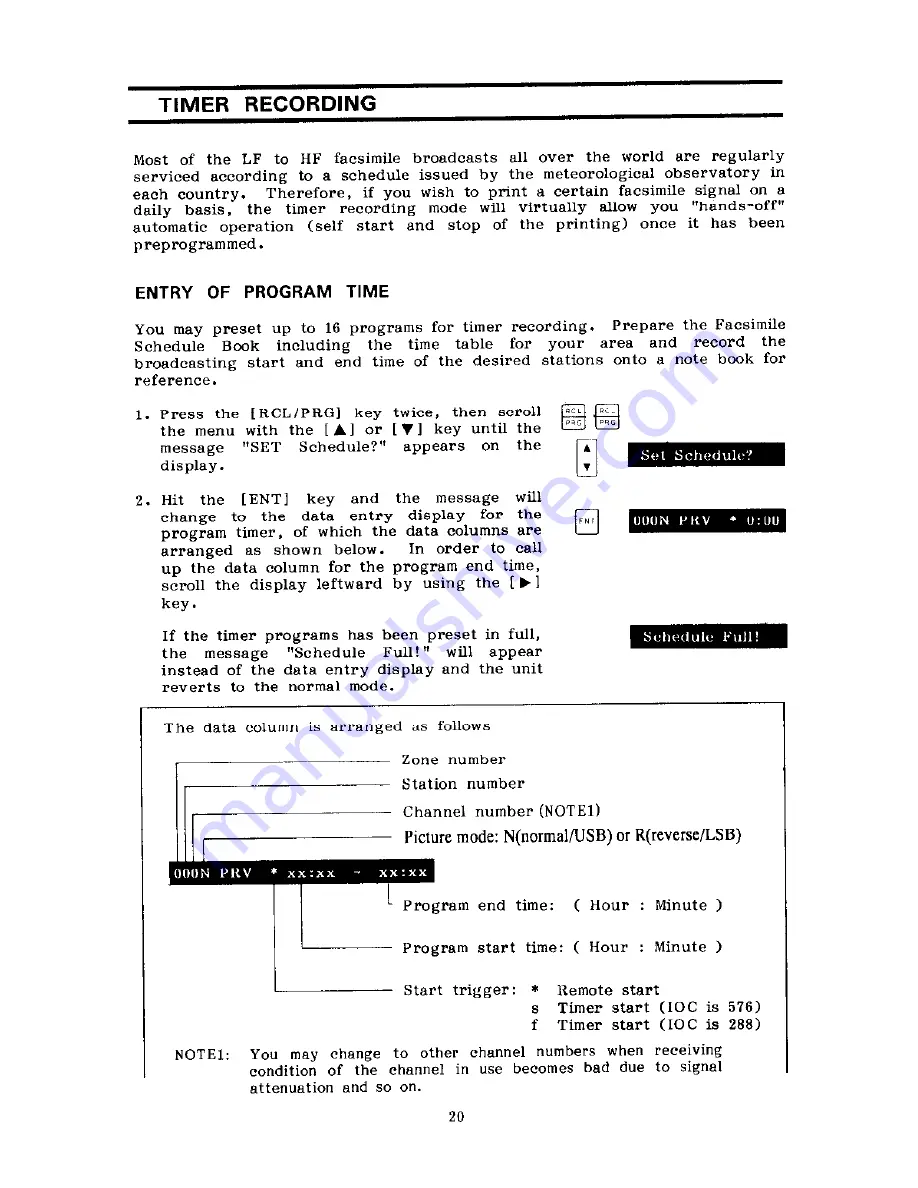 Furuno DFAX FAX-208/A/N User Manual Download Page 23