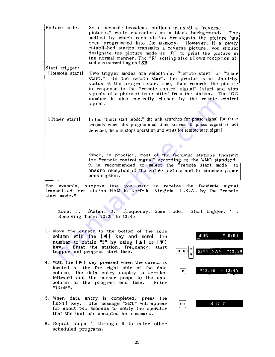 Furuno DFAX FAX-208/A/N User Manual Download Page 24