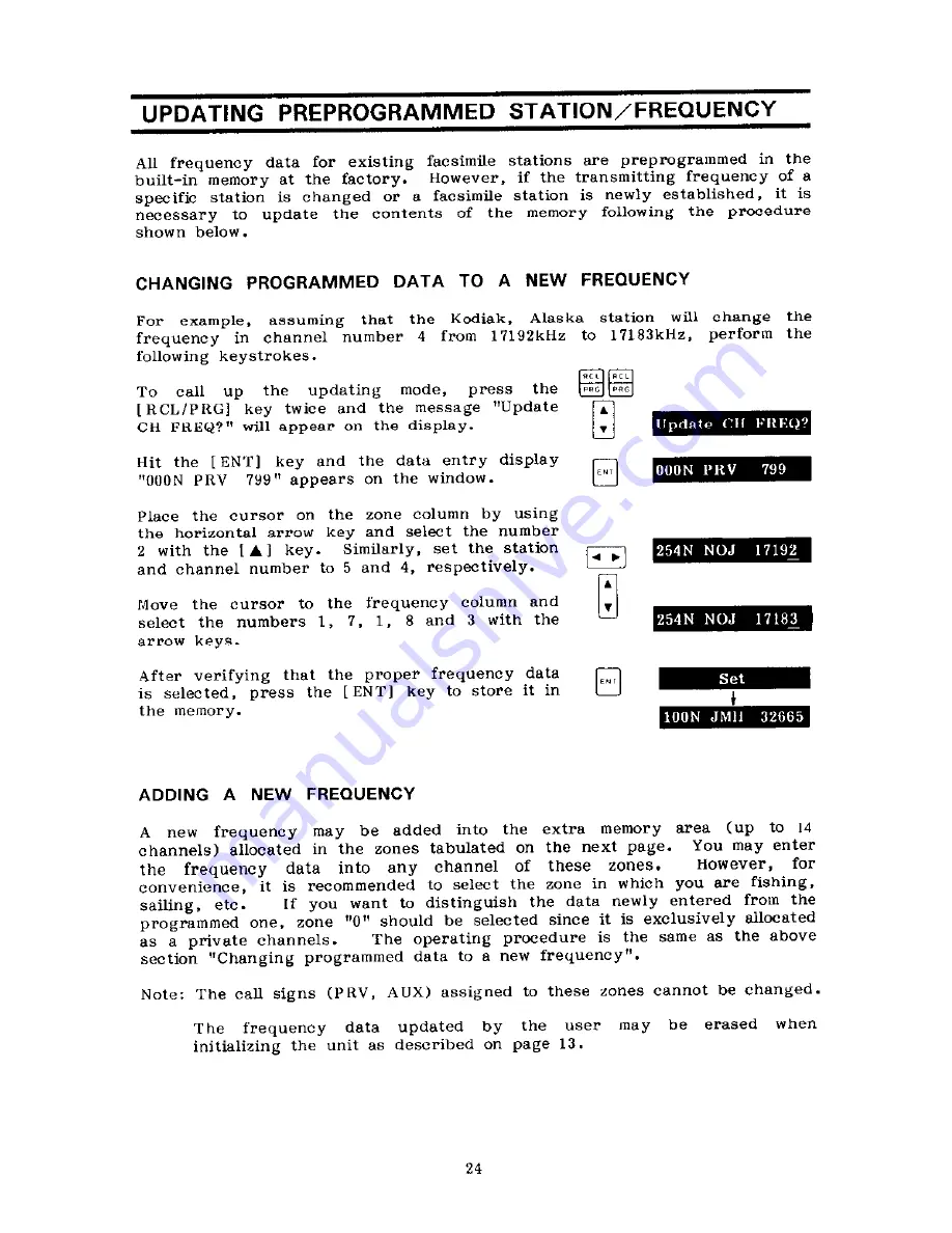 Furuno DFAX FAX-208/A/N Скачать руководство пользователя страница 27