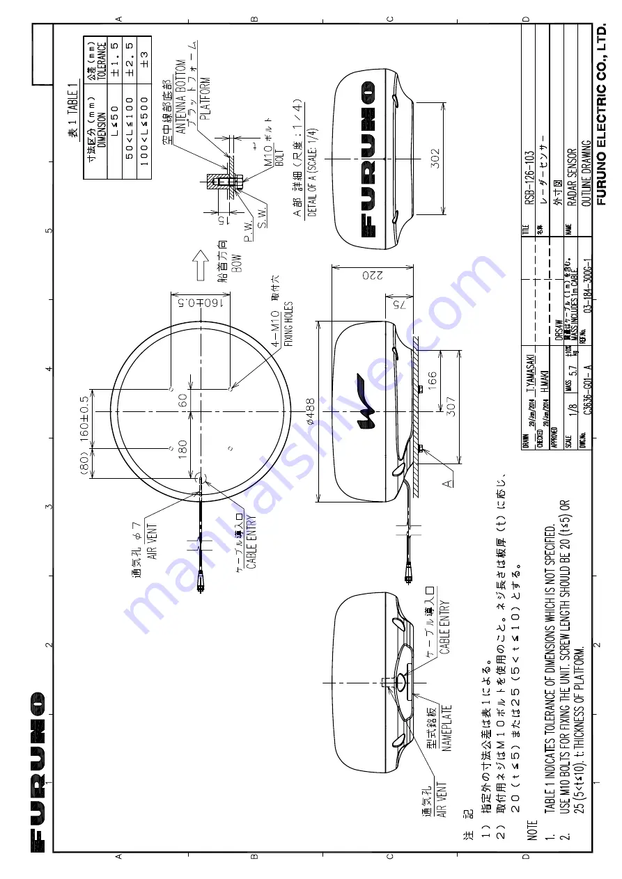 Furuno DRS4W Operator'S Manual Download Page 30