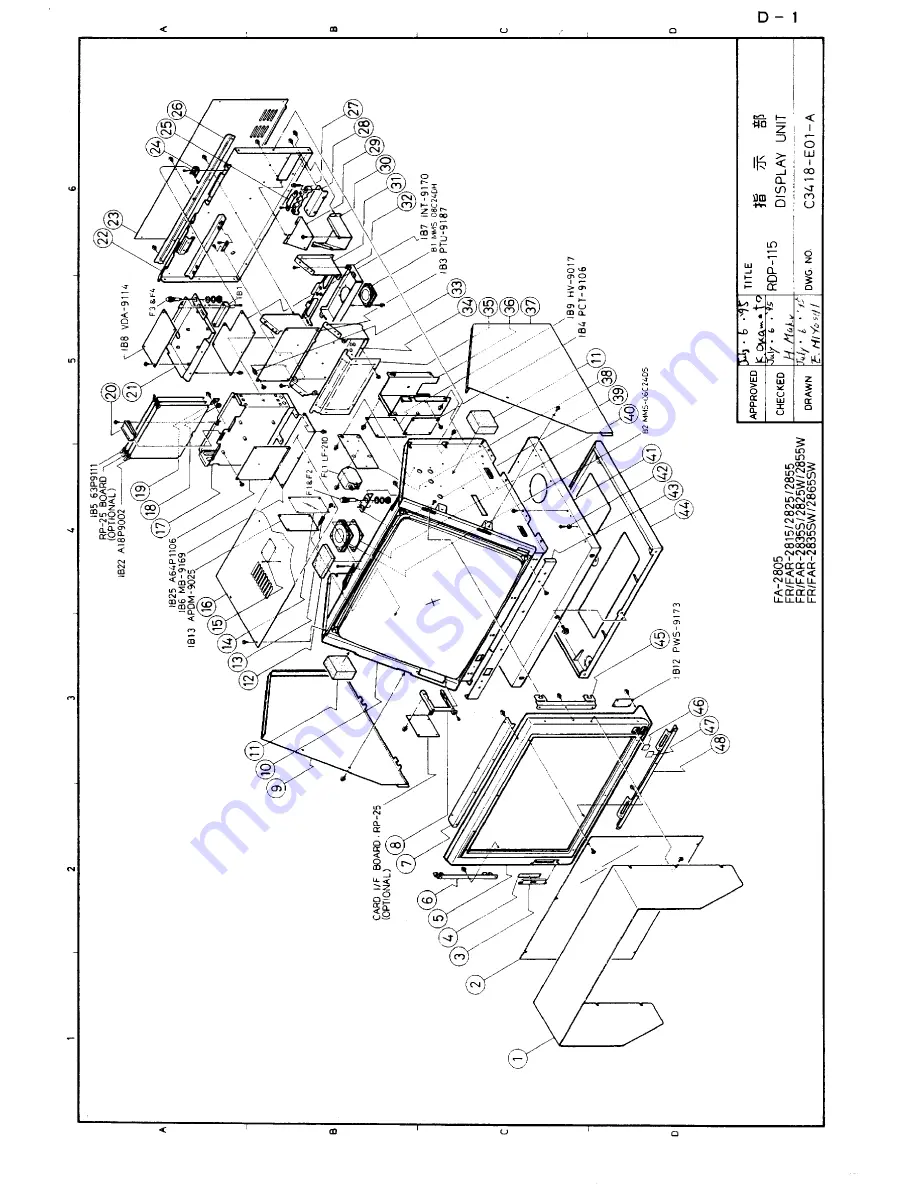 Furuno FA-2805 Operator'S Manual Download Page 152