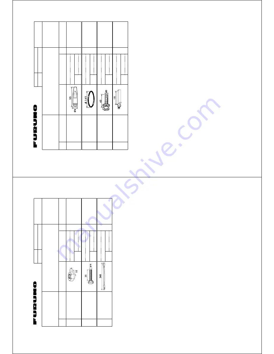 Furuno FAR-2827W Installation Manual Download Page 110