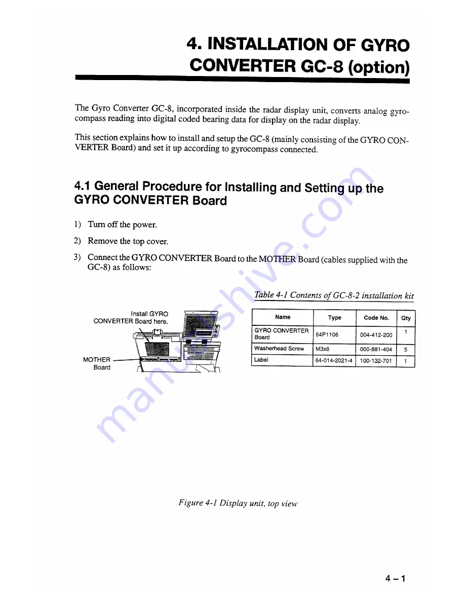 Furuno FAR-2835S Installation Manual Download Page 47