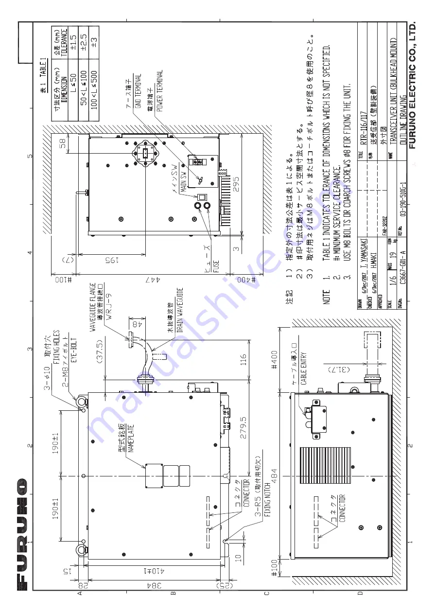 Furuno FAR-3220Z Скачать руководство пользователя страница 25