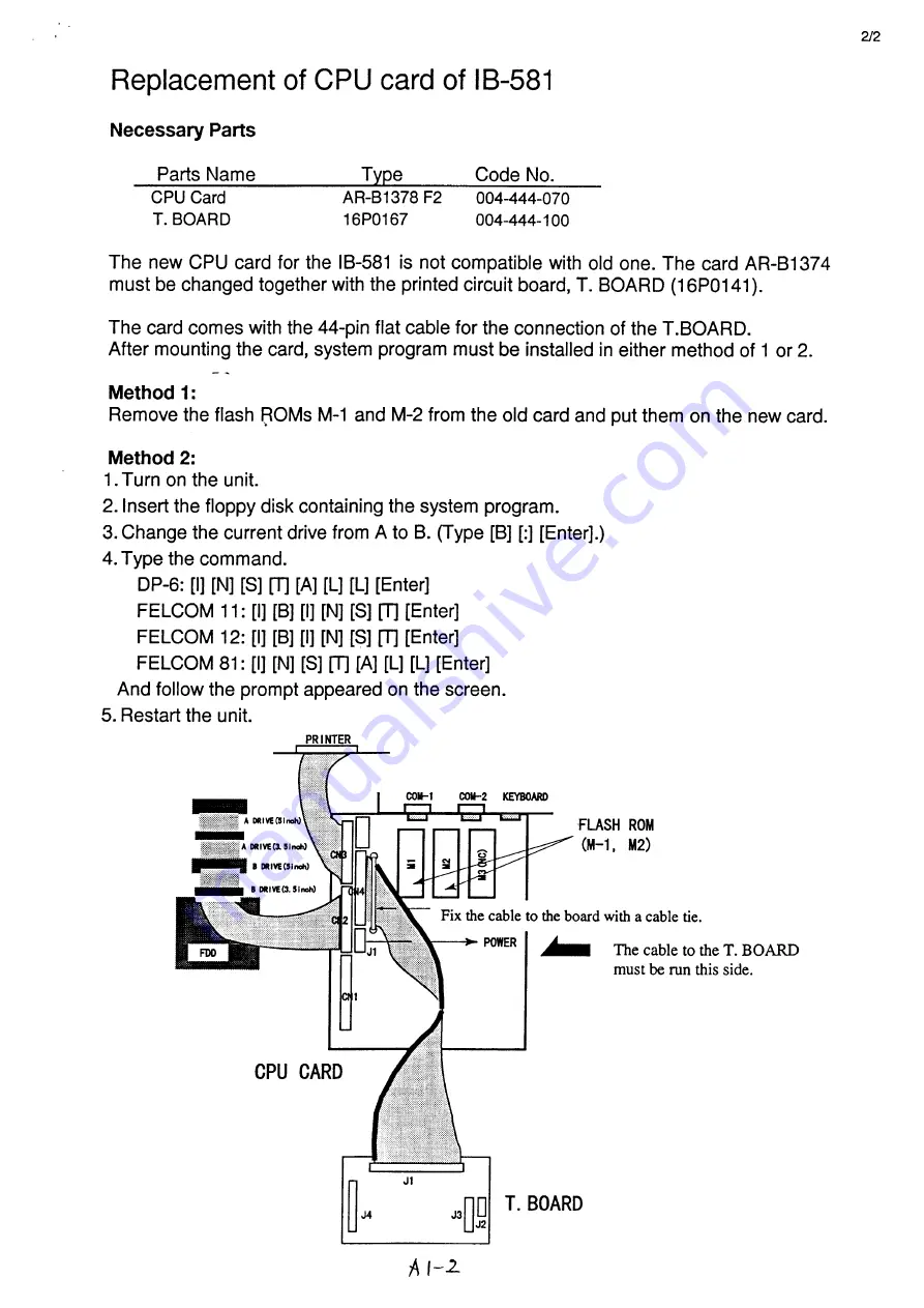 Furuno FELCOM 12 Service Manual Download Page 4