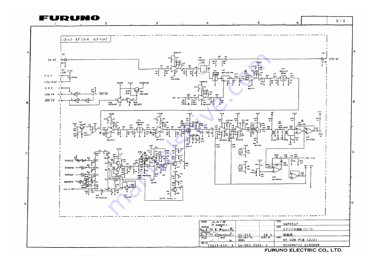 Furuno FELCOM 12 Скачать руководство пользователя страница 107