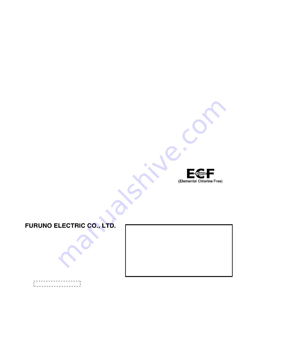 Furuno FELCOM 16 Operator'S Manual Download Page 2