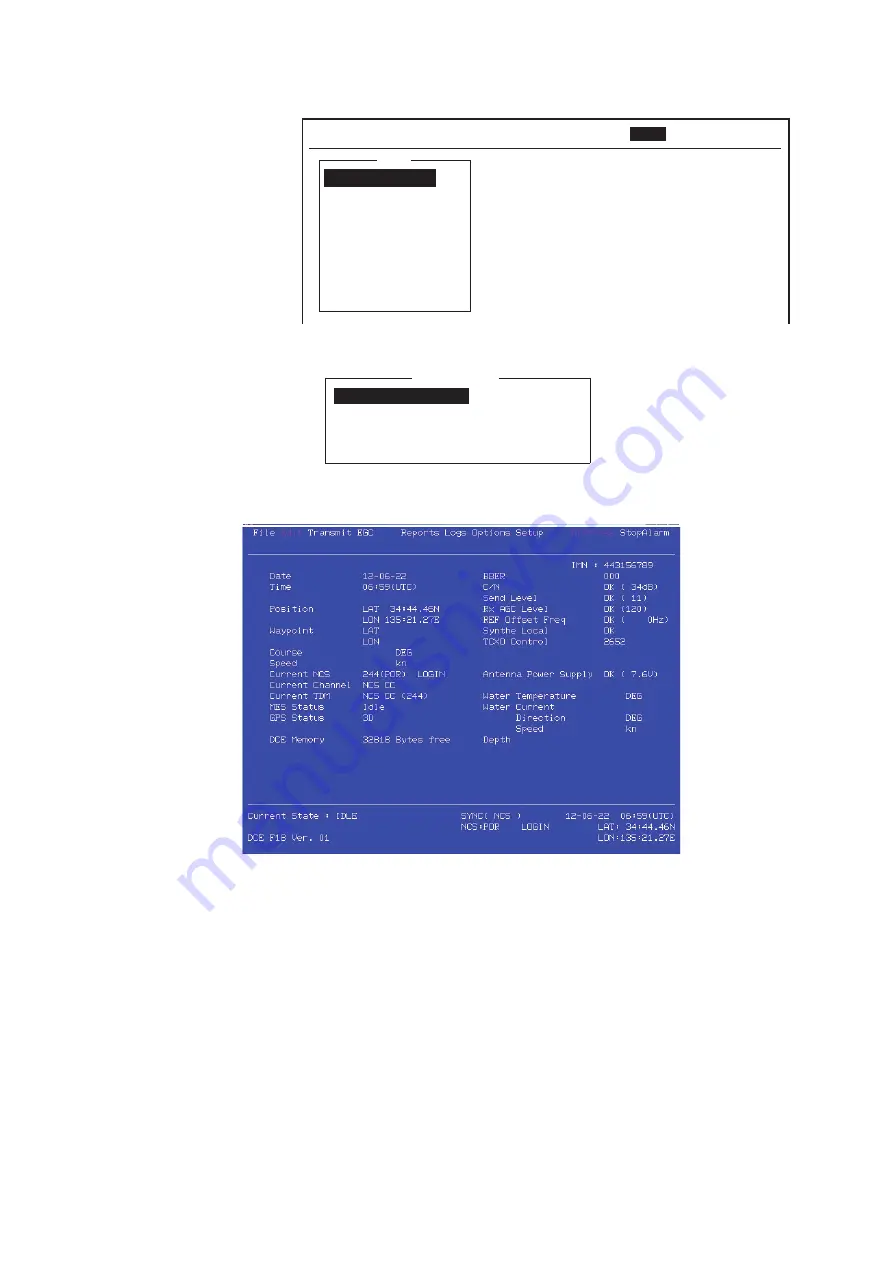 Furuno FELCOM19 Inmarsat Mini-C MES Installation Manual Download Page 23