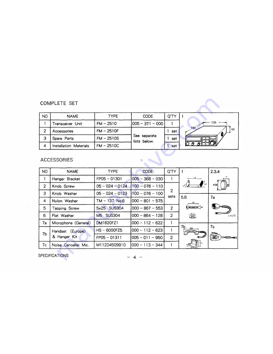 Furuno FM-2510 Owner'S Manual Download Page 13