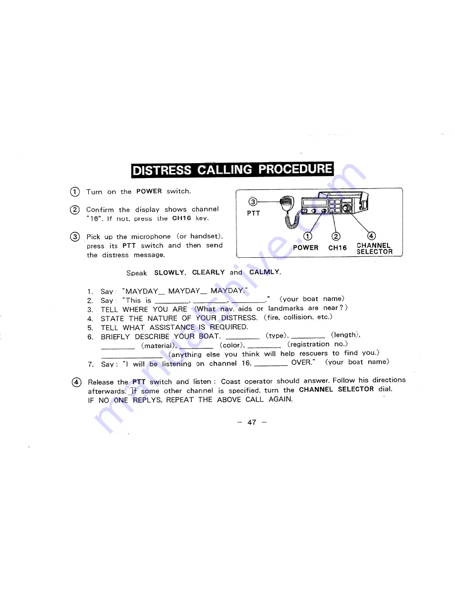 Furuno FM-2510 Скачать руководство пользователя страница 55