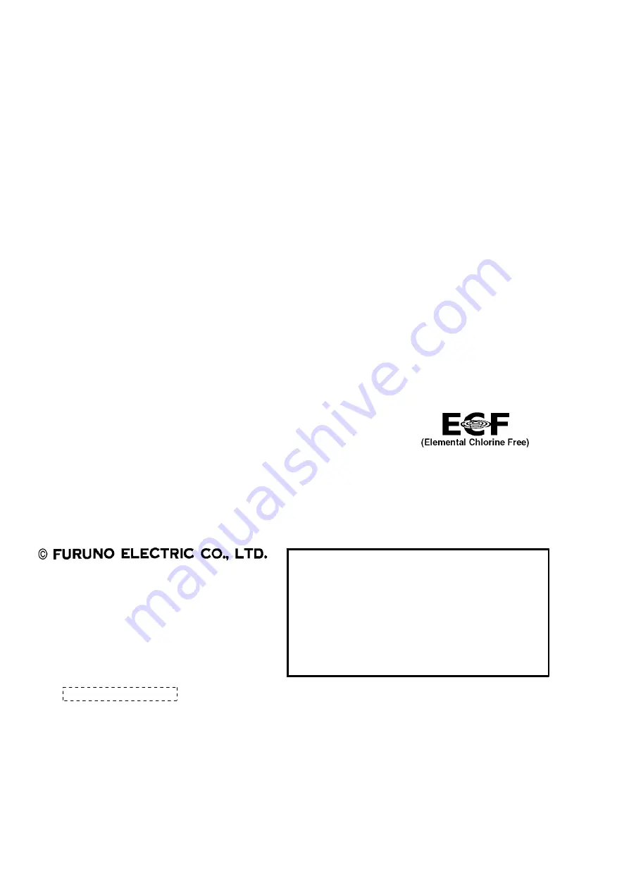 Furuno FM-8800D Installation Manual Download Page 2