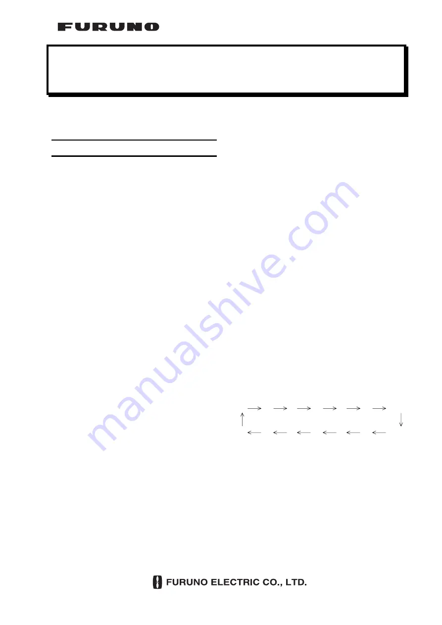 Furuno FM-8800D Operator'S Manual Download Page 1