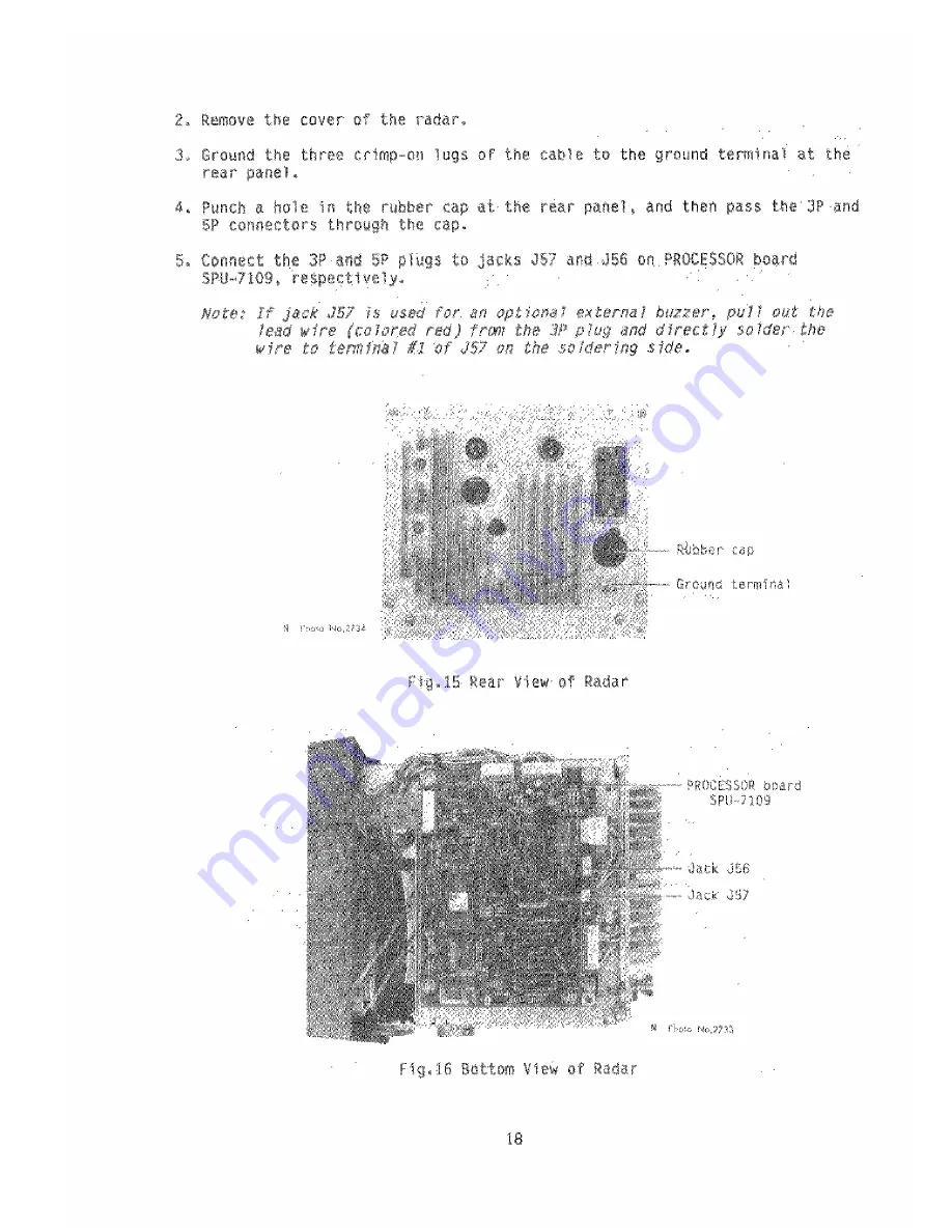 Furuno FMD-1800 Скачать руководство пользователя страница 20