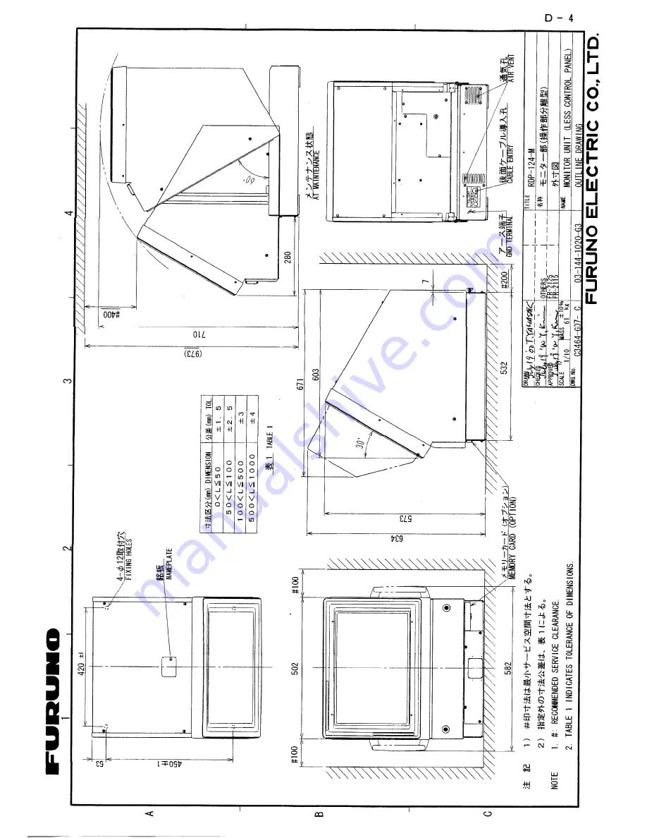 Furuno FR-2115-B Installation Manual Download Page 75