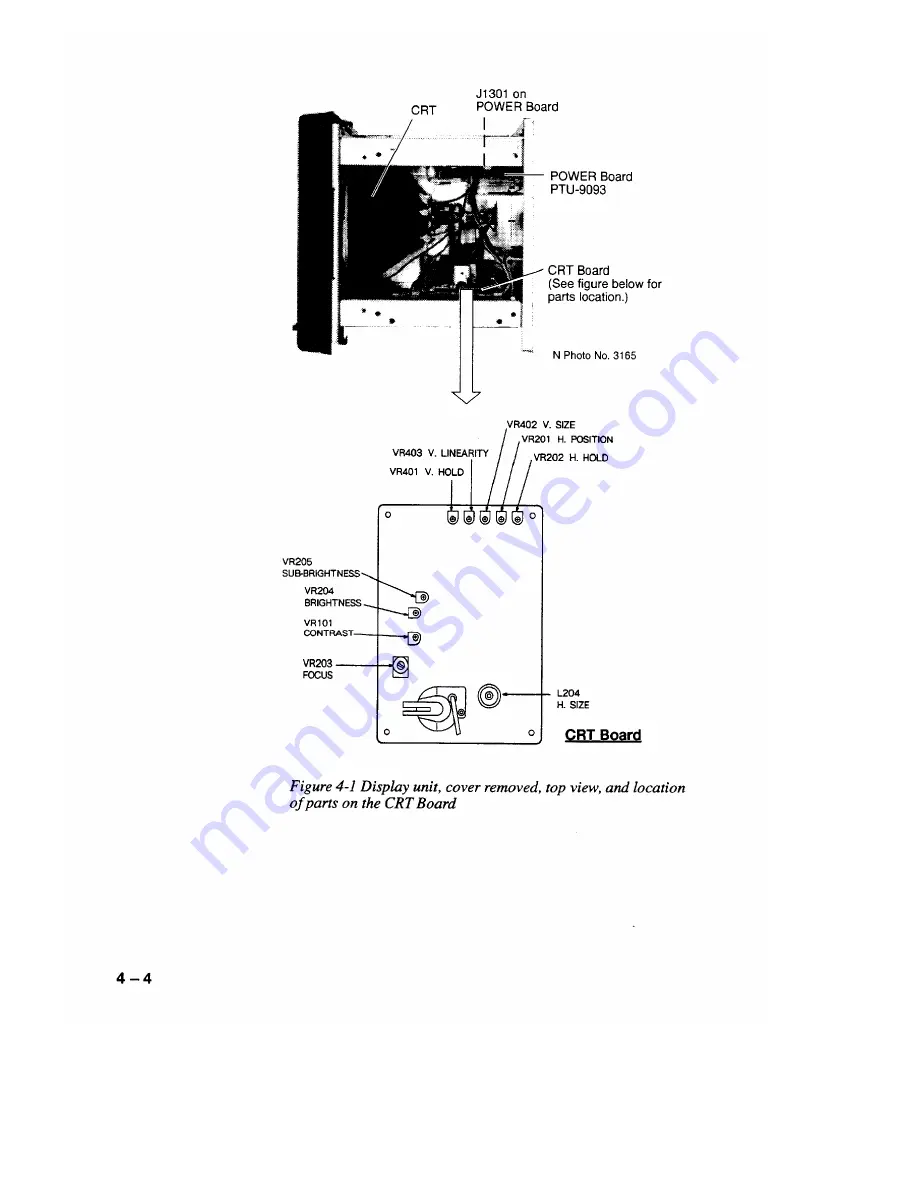 Furuno FR-7041R Operators Operator'S Manual Download Page 58