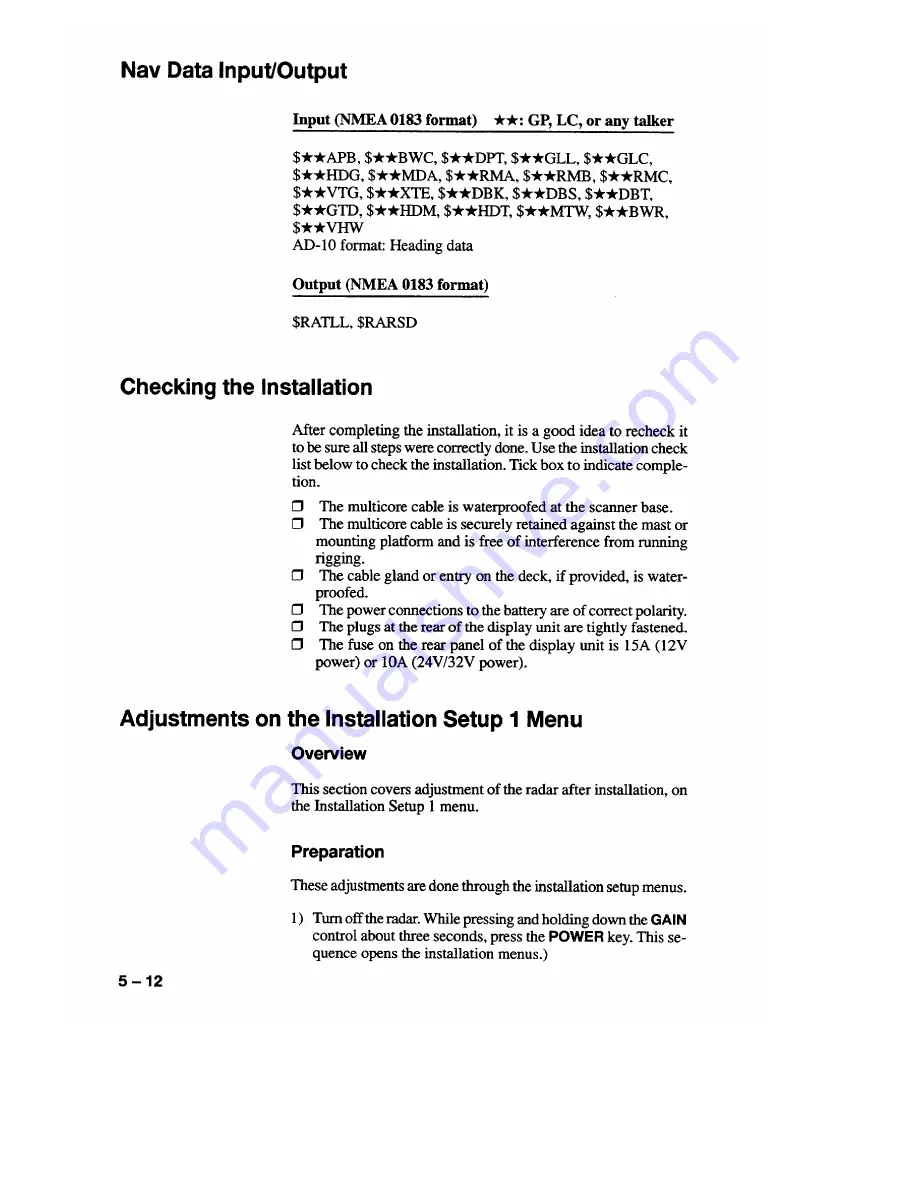 Furuno FR-7041R Operators Скачать руководство пользователя страница 72