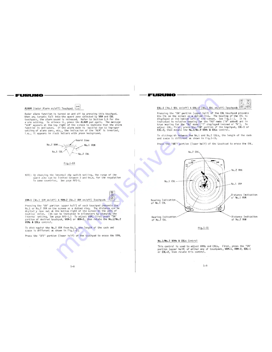 Furuno FR-810DS Operator'S Manual Download Page 10