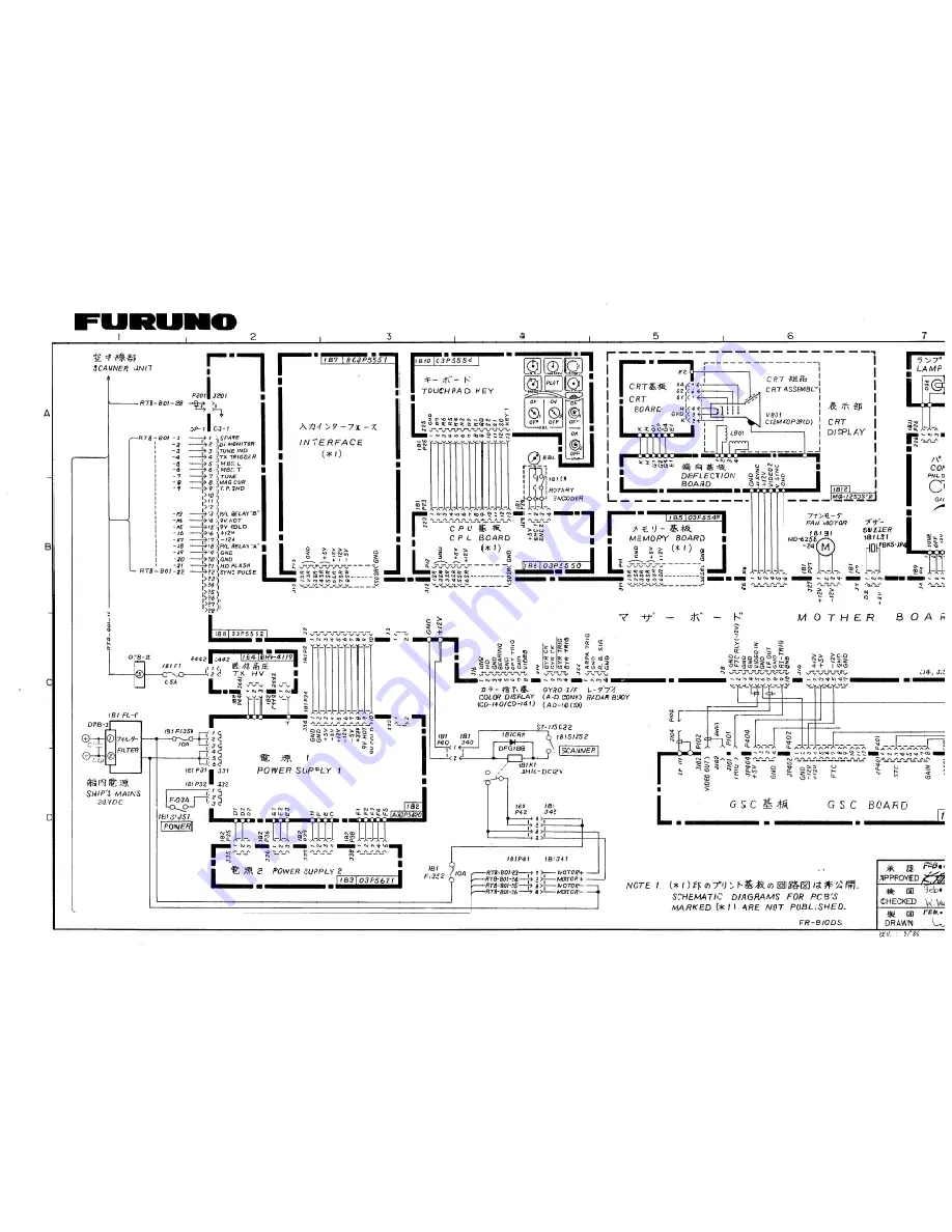 Furuno FR-810DS Operator'S Manual Download Page 30