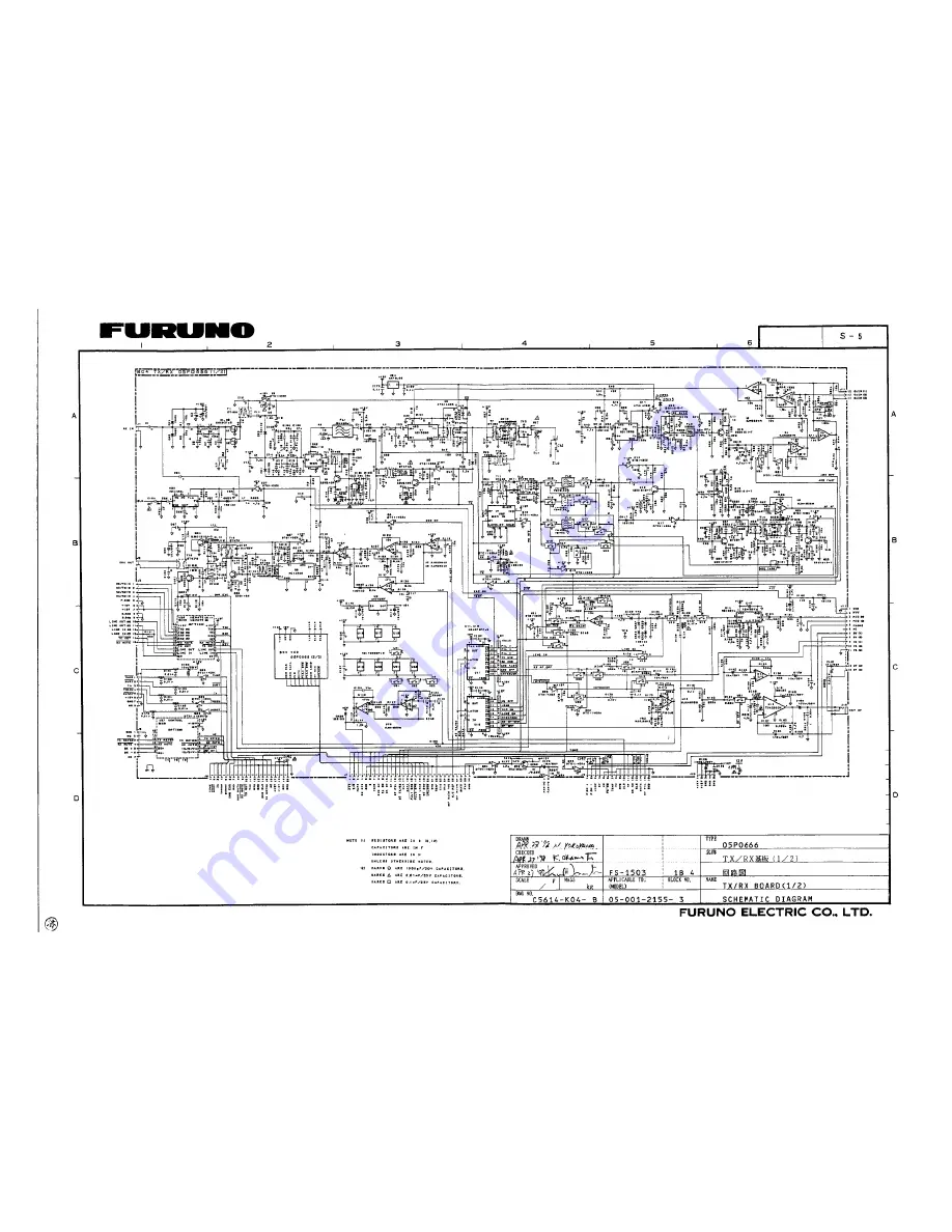 Furuno FS-1503 Service Manual Download Page 120