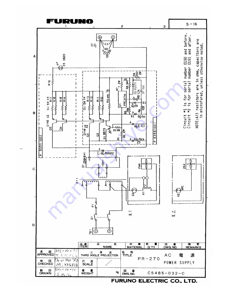 Furuno FS-1503 Service Manual Download Page 131