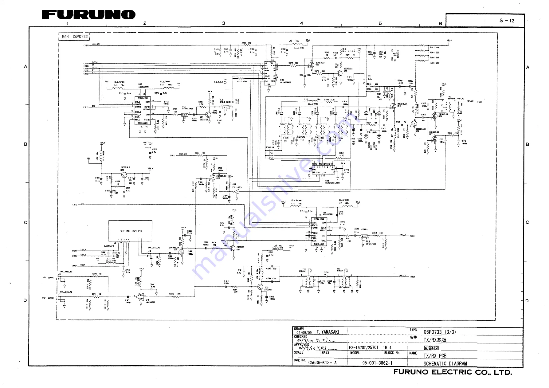 Furuno FS-1570 Service Manual Download Page 273