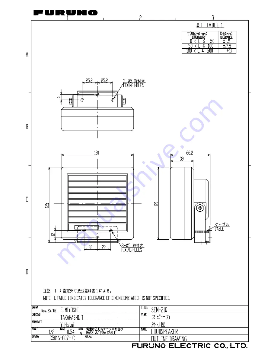 Furuno FS-5070 Скачать руководство пользователя страница 78