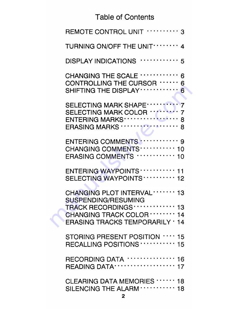 Furuno GD-8540 Operator'S Manual Download Page 3