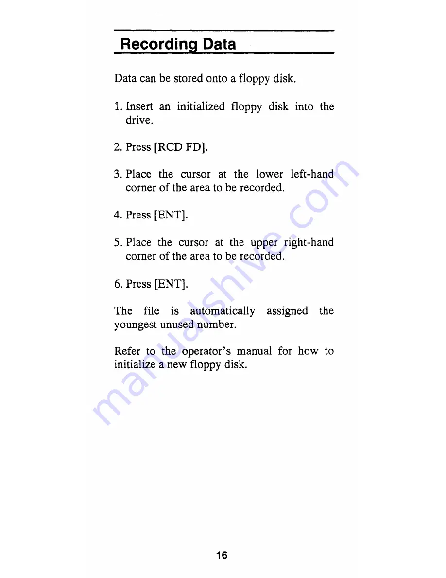 Furuno GD-8540 Operator'S Manual Download Page 17