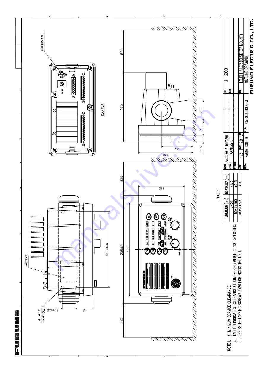 Furuno LH-3000 Operator'S Manual Download Page 35