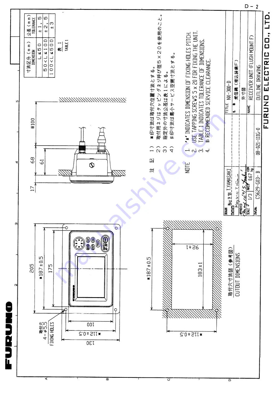 Furuno NX-300-D Operator'S Manual Download Page 51