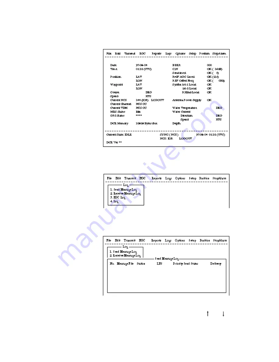 Furuno RC-1500-1T Operator'S Manual Download Page 276