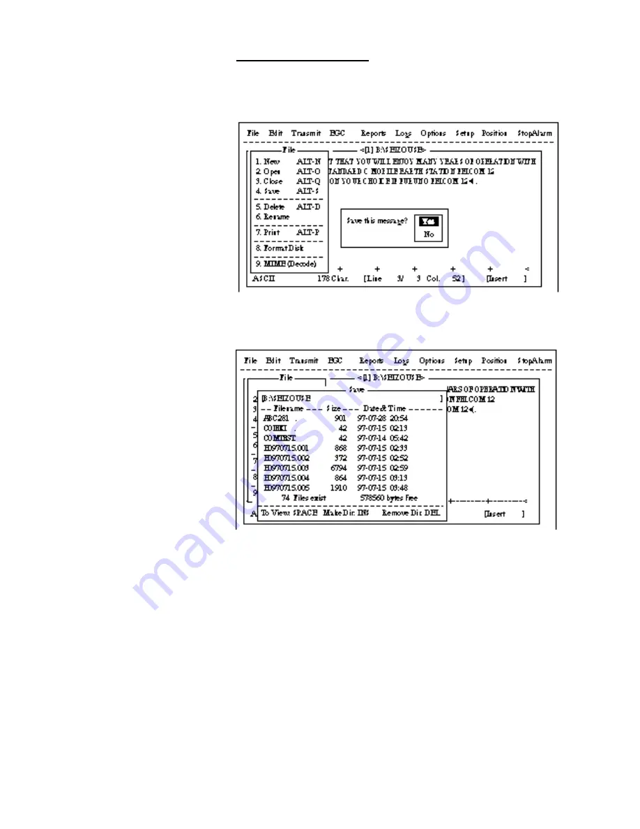 Furuno RC-1500-1T Operator'S Manual Download Page 323