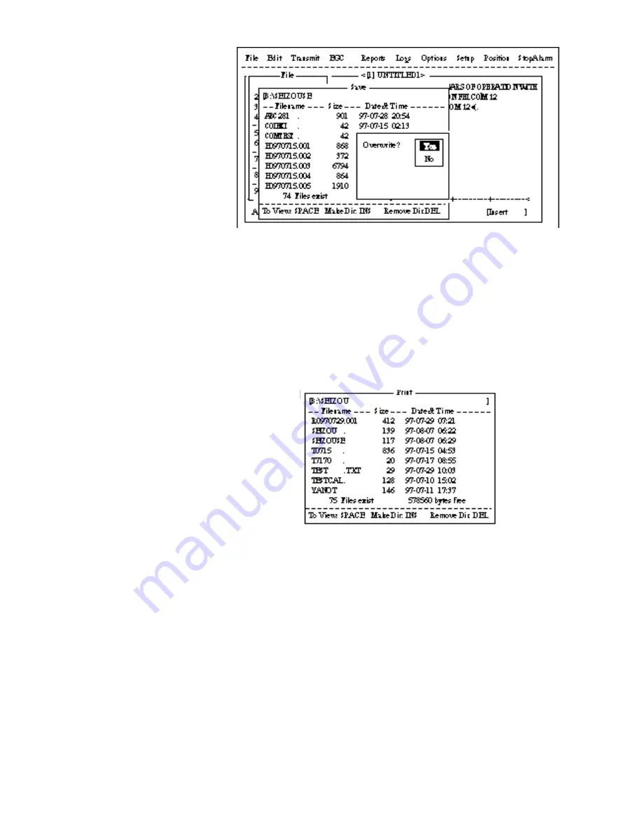 Furuno RC-1500-1T Operator'S Manual Download Page 327