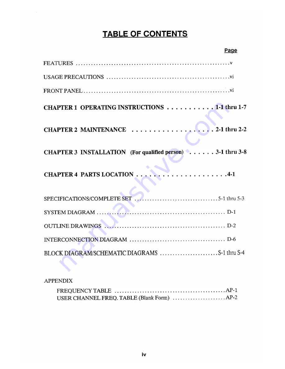 Furuno RV-107 Operator'S Manual Download Page 6