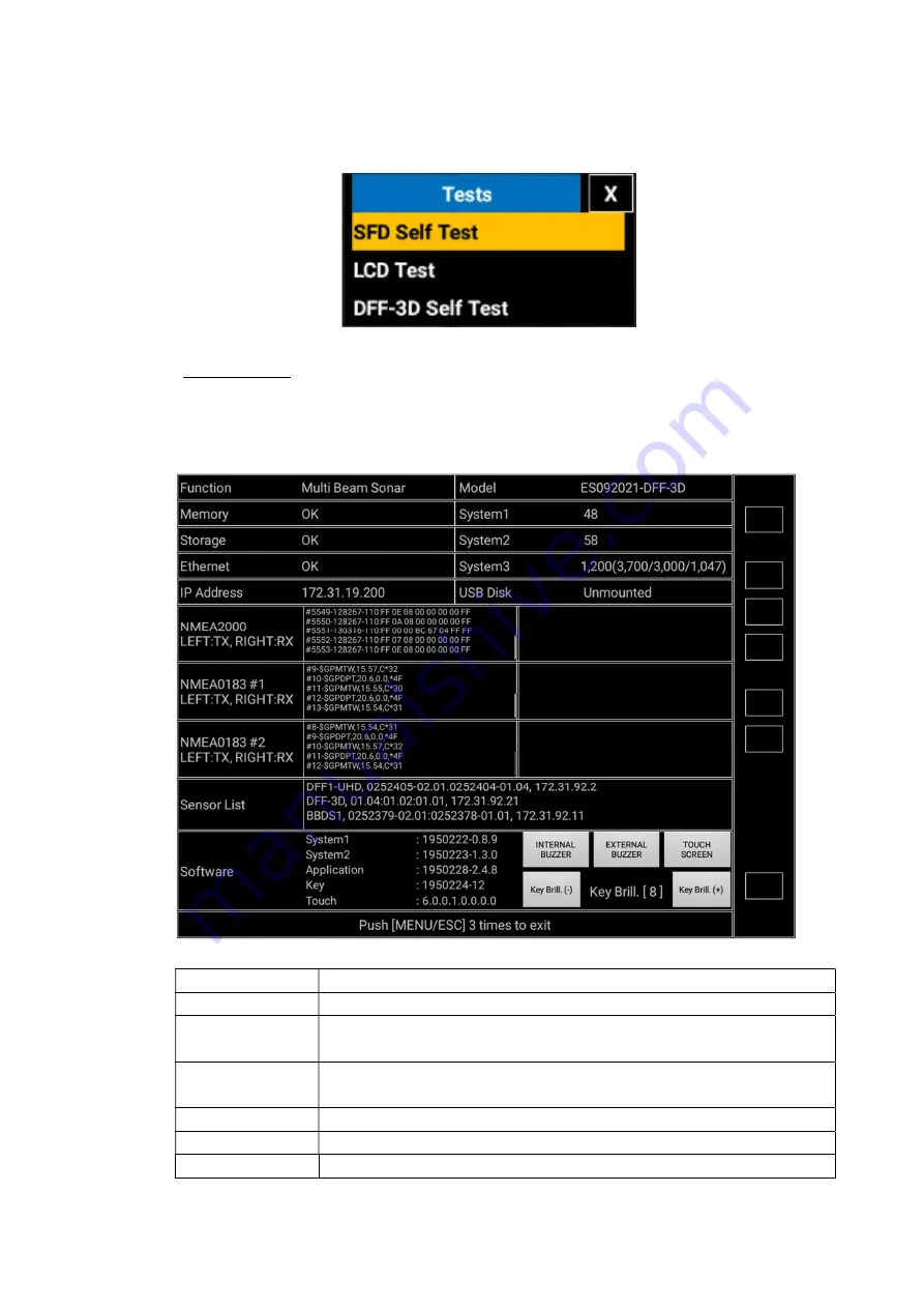 Furuno SFD-1010 Operator'S Manual Download Page 181