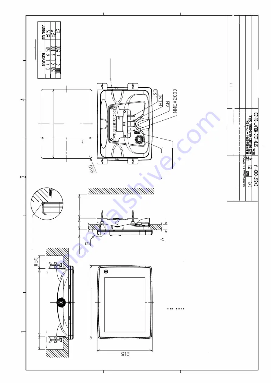 Furuno SFD-1010 Скачать руководство пользователя страница 254