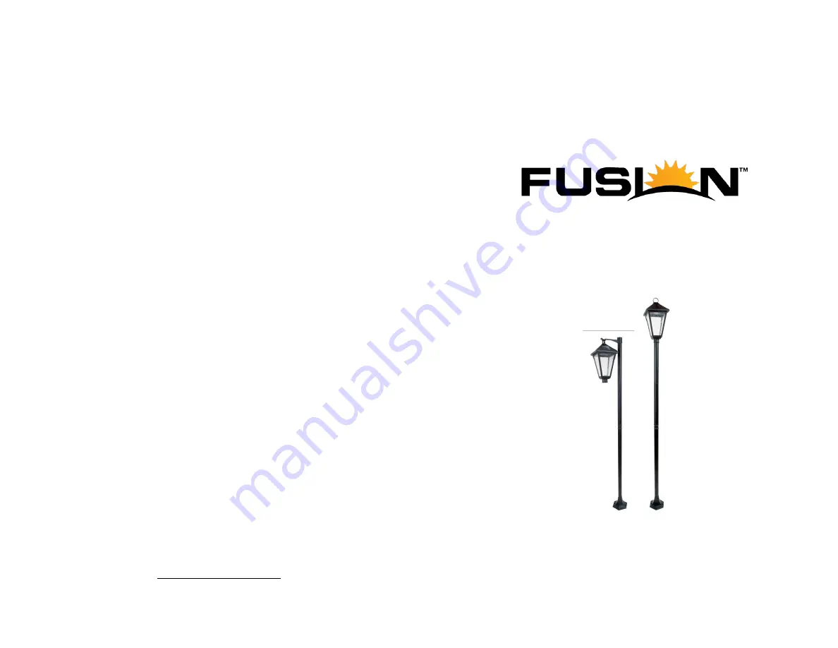 Fusion 24290 Quick Start Manual Download Page 1