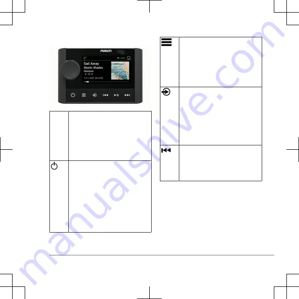 Fusion Apollo MS-ERX400 Quick Start Manual Download Page 7