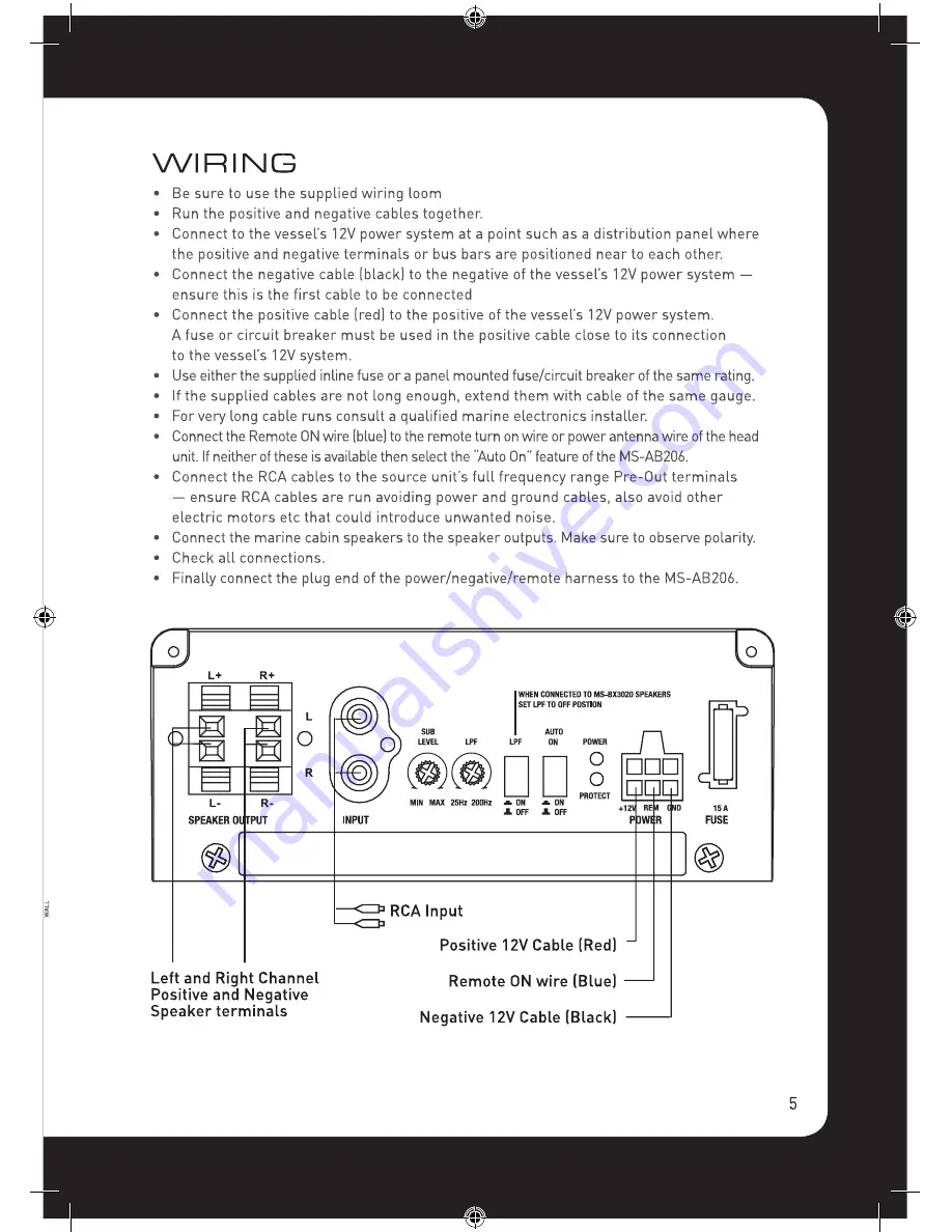 Fusion MS-AB206 User/Instalation Manual Download Page 5