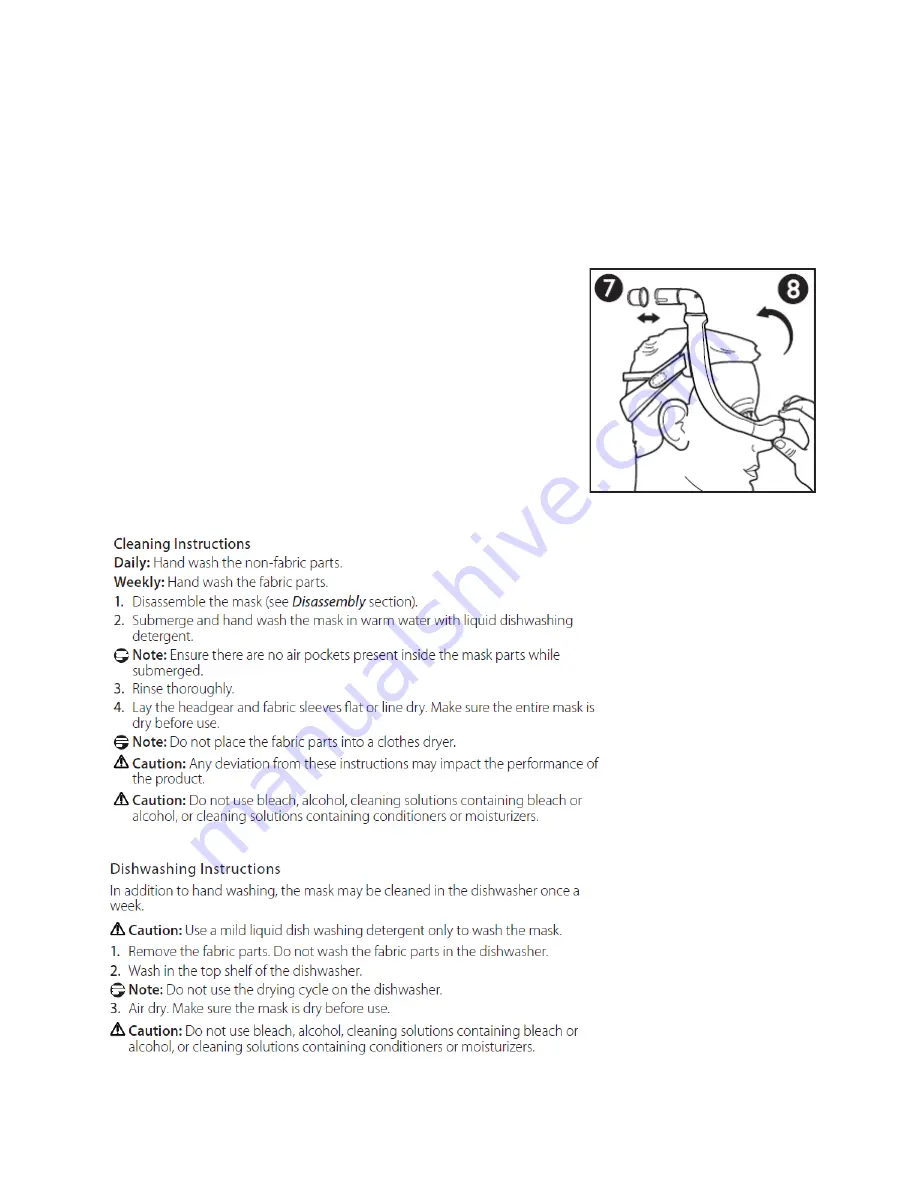 FusionHealth SleepSMART DreamWear Instructions For Use  And Fitting Download Page 5