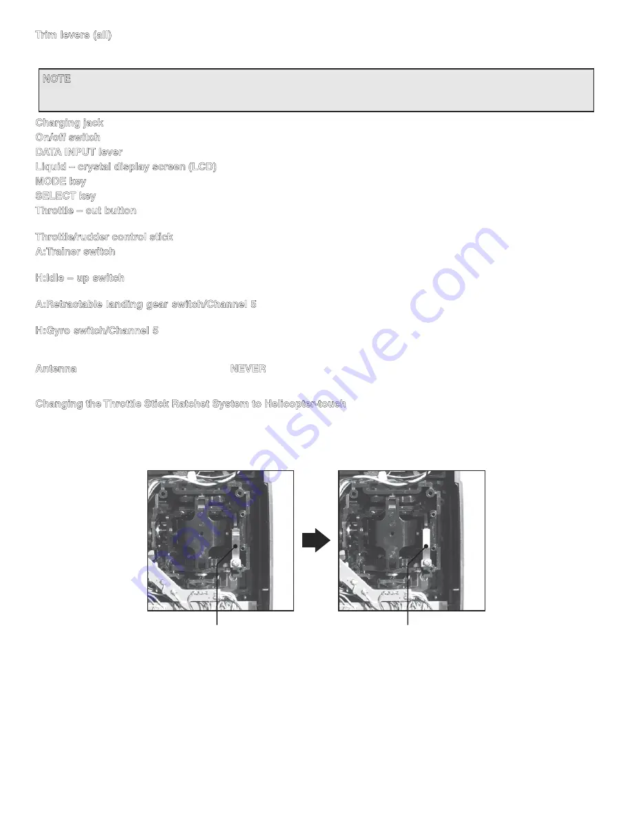 FUTABA 6EX-2.4GHZ Instruction Manual Download Page 6