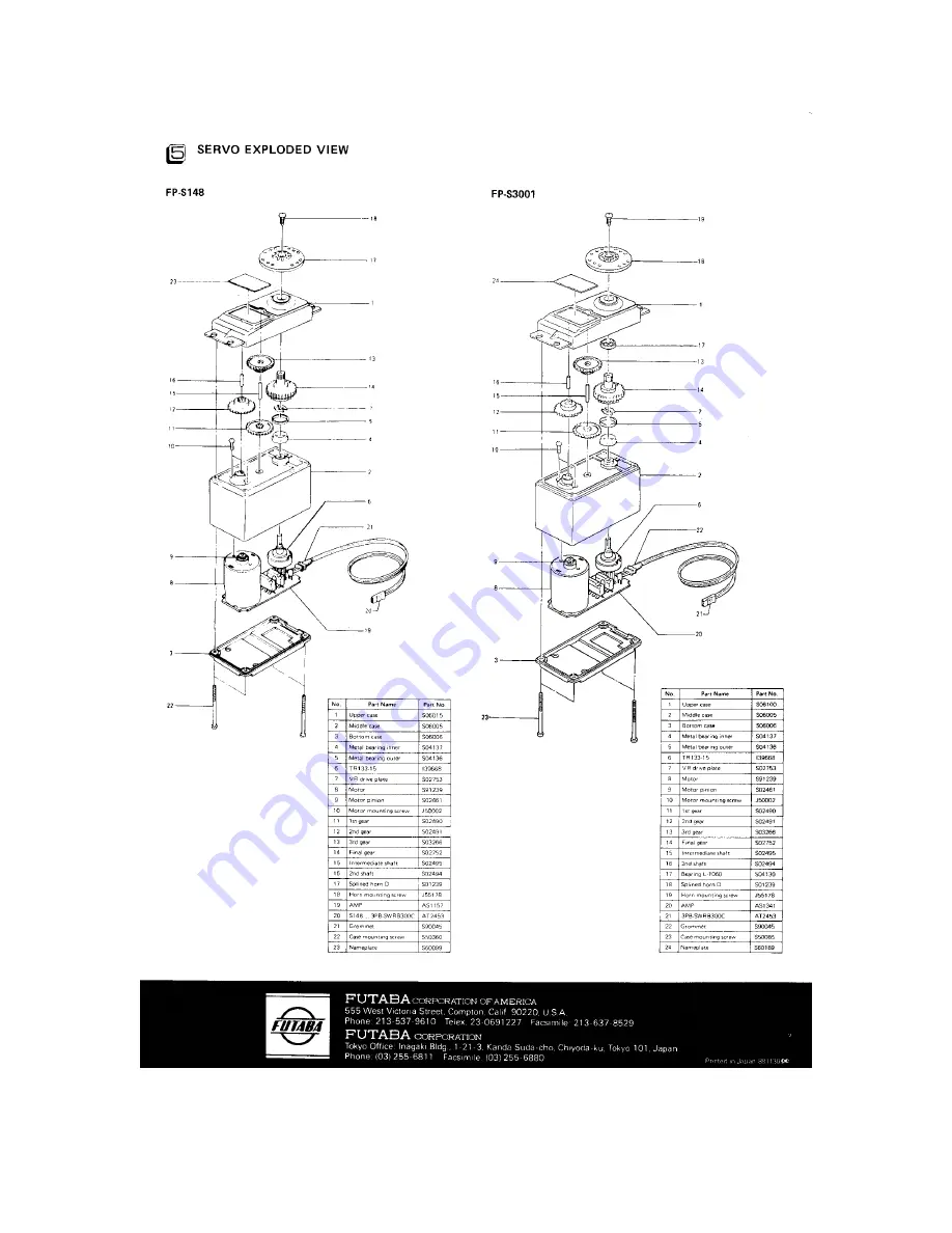 FUTABA FP-137GP Скачать руководство пользователя страница 8