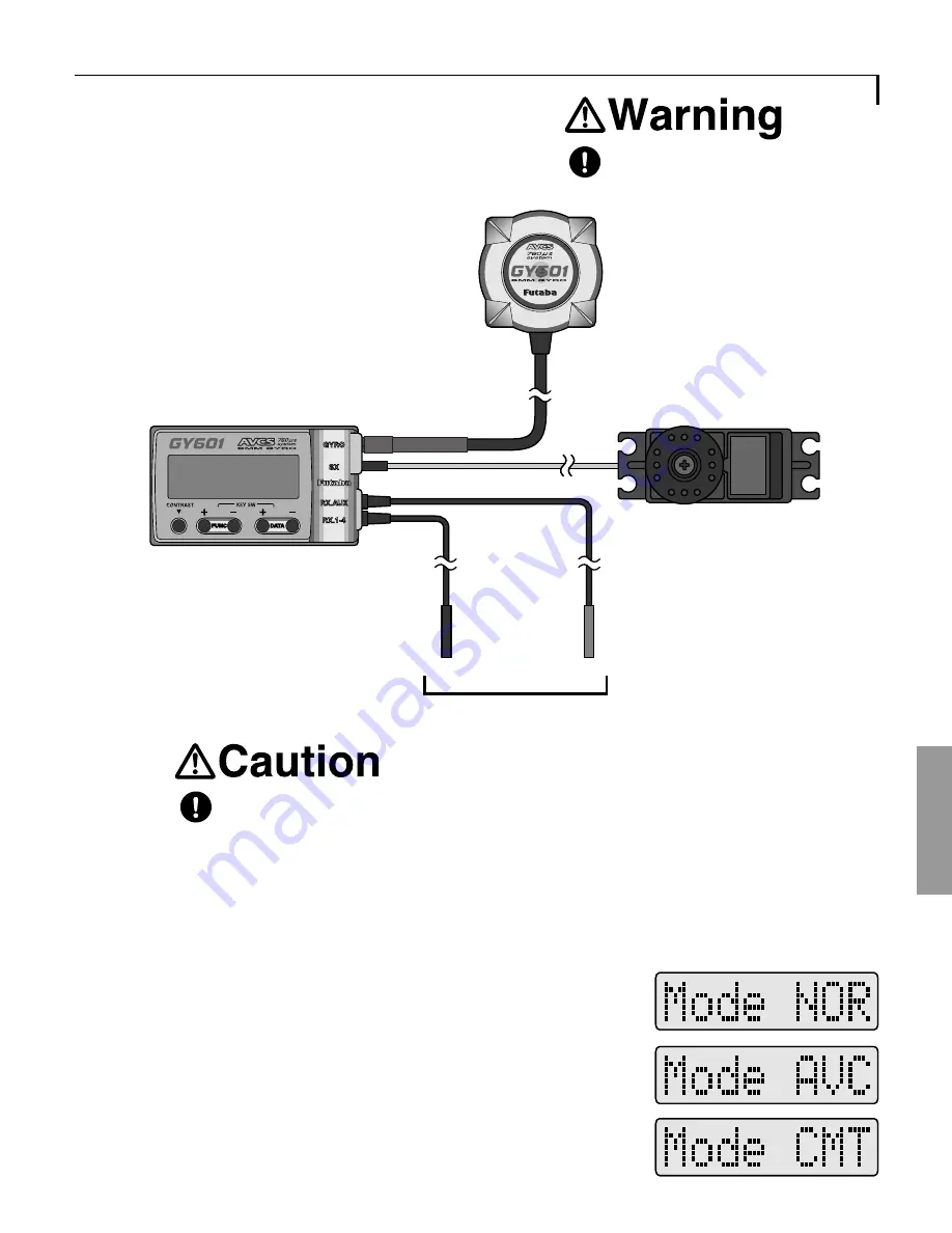 FUTABA GY601 Скачать руководство пользователя страница 33