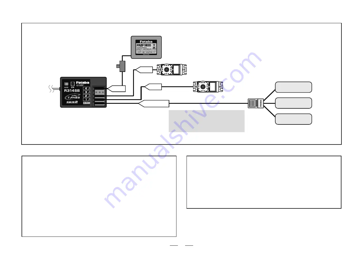 FUTABA R314SB Скачать руководство пользователя страница 2