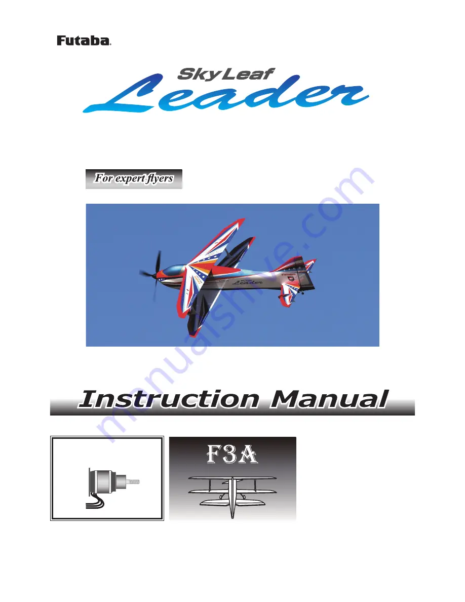 FUTABA SkyLeaf Leader Instruction Manual Download Page 1